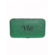 Кейс Vie  для пинцетов,  зеленый